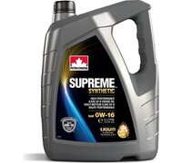 Моторное масло PETRO-CANADA SUPREME SYNTHETIC 0W-16 5л
