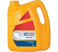 Моторное масло LUXE S 10w40, полусинтетическое, 4 л