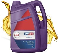 Моторное масло LUXE Люкс 5w30, sj/cf, полусинтетическое, 5 л