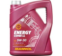 Синтетическое моторное масло MANNOL ENERGY COMBI LL 5W30 5 л