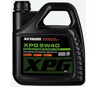 Моторное масло нового поколения XENUM XPG 5W40, 4 л