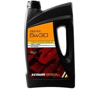 Моторное масло XENUM SEMIX 5W30, 5 л, универсальное, энергосберегающее, гибридное, синтетическое