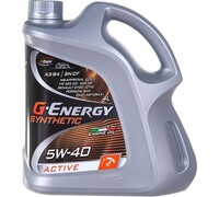 Масло G-ENERGY Synthetic Active 5W-40 4л