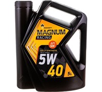 Моторное масло РОСНЕФТЬ Magnum Racing 5W-40 (РНПК) SN/A3/B4 синт.  5 л