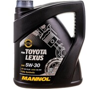 Синтетическое моторное масло MANNOL FOR TOYOTA LEXUS 5W-30 4 л