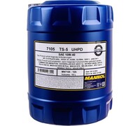 Полусинтетическое моторное масло MANNOL TS-5 UHPD 10W40 10 л