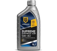Моторное масло lubrigard SUPREME SYNTHETIC PRO 5W-40 1л