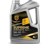 Моторное масло lubrigard SUPREME SYNTHETIC PRO C3 5W-30 4л