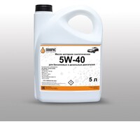 Моторное масло Лакирис синтетическое, SAE 5W40, API SN/CF, 5 л