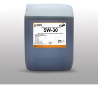 Моторное масло Лакирис синтетическое, SAE 5W30, API SN/CF, 20 л