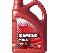 Моторное масло diamond multi 5w-40, 4л TEBOIL