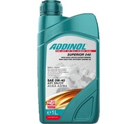 Моторное масло Addinol Superior 040 синтетическое, 0W-40, 1 л